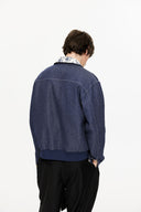 KREATE Contrast Floral Collar Jacket