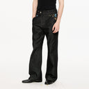 KREATE Floral Lined Stitched Jeans