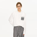 KREATE Faux Layered Fair Isle Pocket Shirt