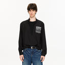 KREATE Faux Layered Fair Isle Pocket Shirt