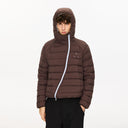 KREATE Asymmetric Contrast Light Down Jacket