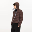 KREATE Asymmetric Contrast Light Down Jacket