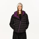 KREATE Asymmetric Contrast Light Down Jacket
