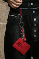 STEEPC Button Fly Wide-Leg Raw Selvage Jeans