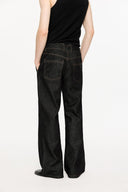 KREATE Floral Lined Stitched Jeans