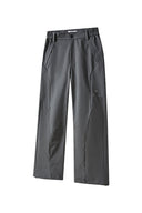KREATE Curved Panel Drawstring-Hem Waterproof Pants