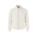 KREATE Floral Jacquard Trim Pocket Shirt