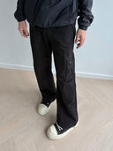 KREATE Curved Panel Drawstring-Hem Waterproof Pants